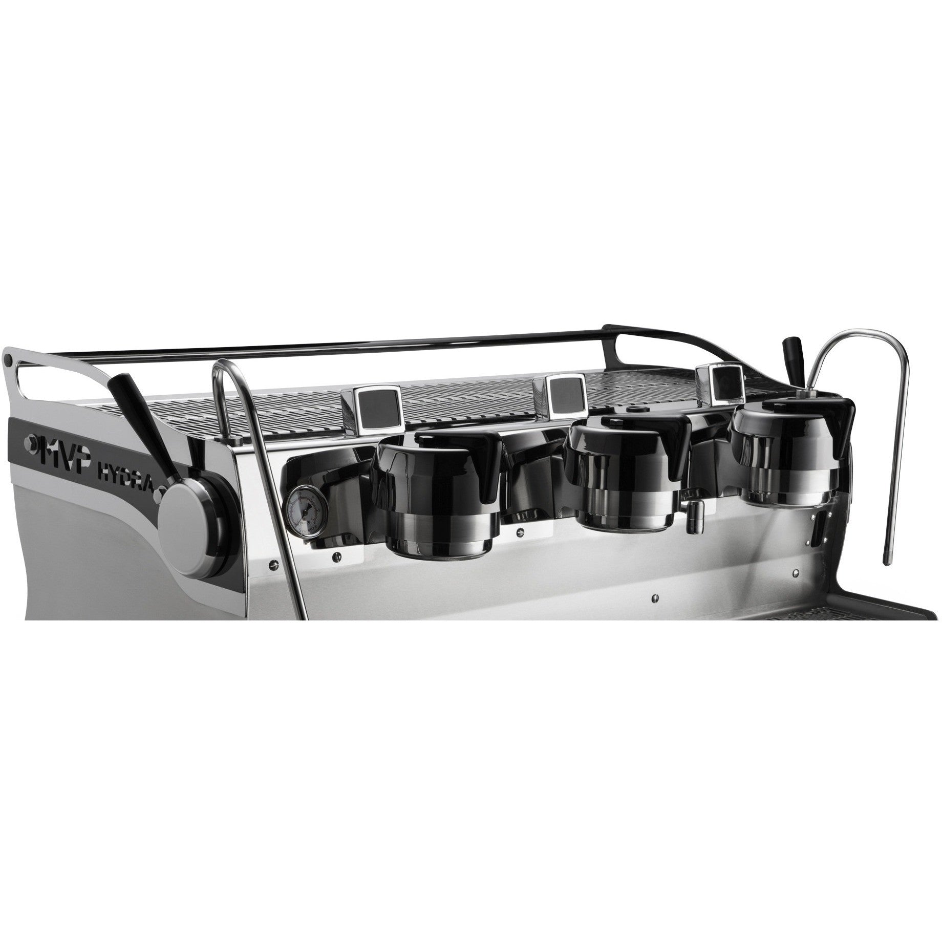 Synesso MVP Hydra Commercial Espresso Machine - 2 Group / Stainless Steel (Standard) / Black Accents (Standard)